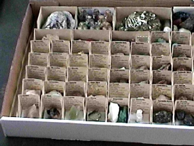 Making Boxes for your Rock and Mineral Collection